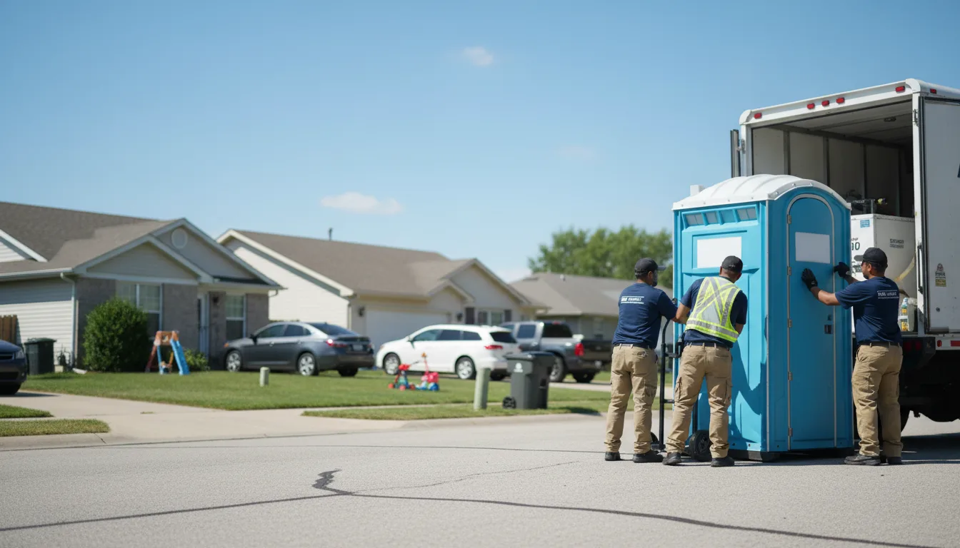 Standard Porta Potty Rentals in Steger, IL near me